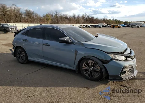 2017 Honda Civic Ex from USA, damaged, VIN SHHFK7H54HU427626